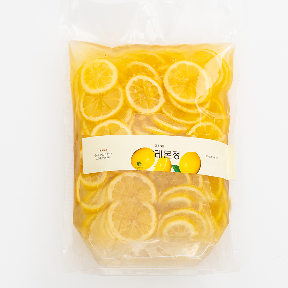 허밍테이블 홈카페 레몬청 대용량 1kg - 상세 이미지 5