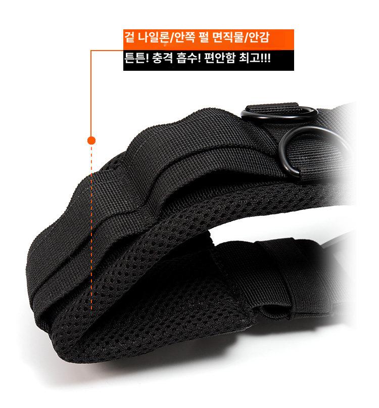 다이아몬드백 Tempo Belt Lite 전문가용 인체공학적 두툼한 패딩 코브라 버클 블랙 (고정 스트랩 없음) - 상세 이미지 2