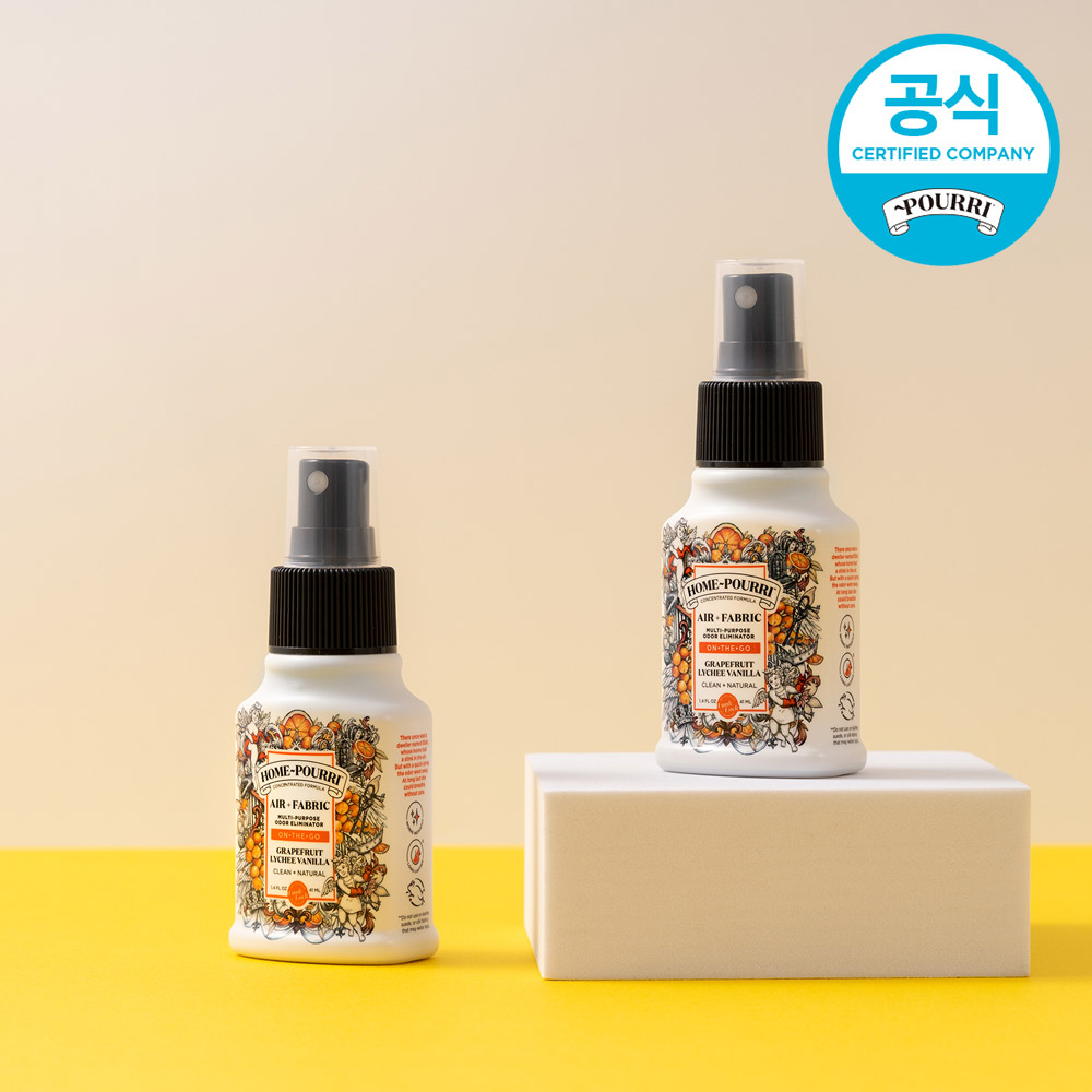 푸푸리 홈푸리 섬유 드레스 퍼퓸 실내 방향 탈취 제 41ml, 1+1 - 상세 이미지 4