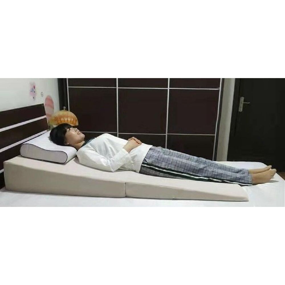 역류방지 경사 경추 경추베개솜 베개 위산 역류 완화 등받이 쿠션 - 상품 이미지