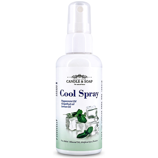 캔들앤솝 잠깨는 페퍼민트오일 아로마 쿨 스프레이 100ml - 상품 이미지