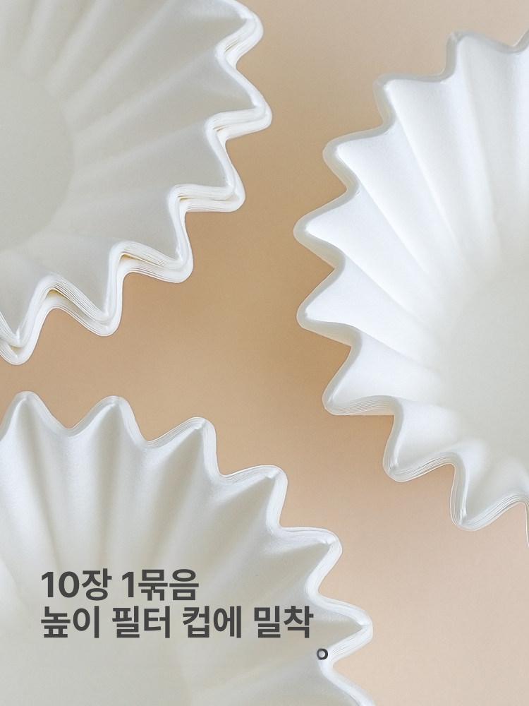 일회용 무표백 거름 드립커피 오일필터 여과지 대형 교체 망 드립 봉투 커피필터 커피드립 - 상세 이미지 4
