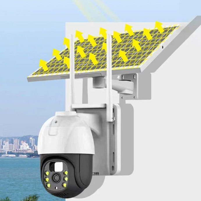 감시 태양광 농막 CCTV 옥외 야외 농장 카메라 태양열 - 상품 이미지
