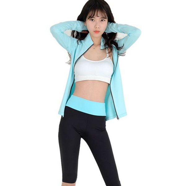 피트니스 여성 6부 레깅스 스포츠 여성 운동 레깅스 트레이닝 웨스트 - 상품 이미지