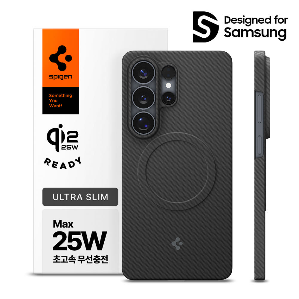 Qi2 25W 갤럭시 맥세이프 케이스 초슬림 카본 아라미드 갤럭시S26 울트라 블랙 가격 추이 슈피겐 Qi2 25W 갤럭시 맥세이프 케이스 초슬림 카본 아라미드 갤럭시S26 울트라 블랙 - 최저가 36,900원