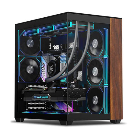 마이크로닉스 WIZMAX 우드리안 PRIME 컴퓨터 PC 케이스