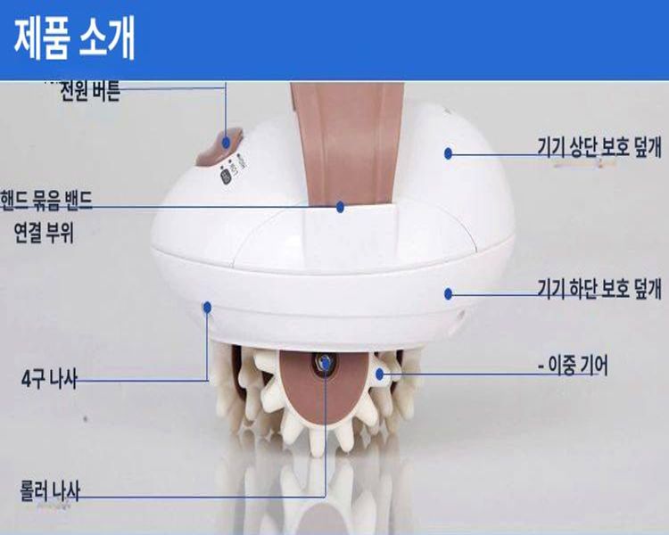 림프 순환 마사지기 등 허벅지 목 팔뚝 복부 뱃살 셀룰라이트 고주파 사타구니 겨드랑이 - 상세 이미지 4