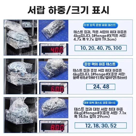 철제 부품서랍 캐비닛 서랍공구함 보관함 기본형 - 상세 이미지 4