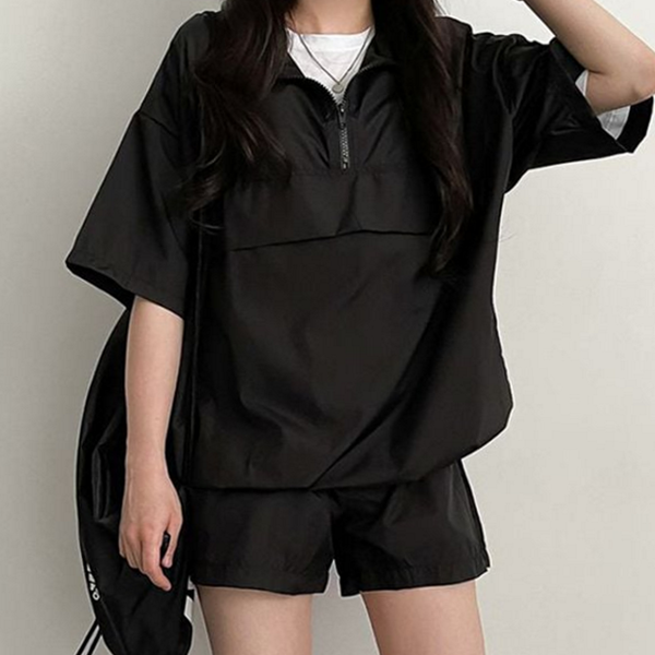 루즈핏 남성 레더 자켓 라이더 남성 오버핏 자켓 데일리 가을 - 상품 이미지