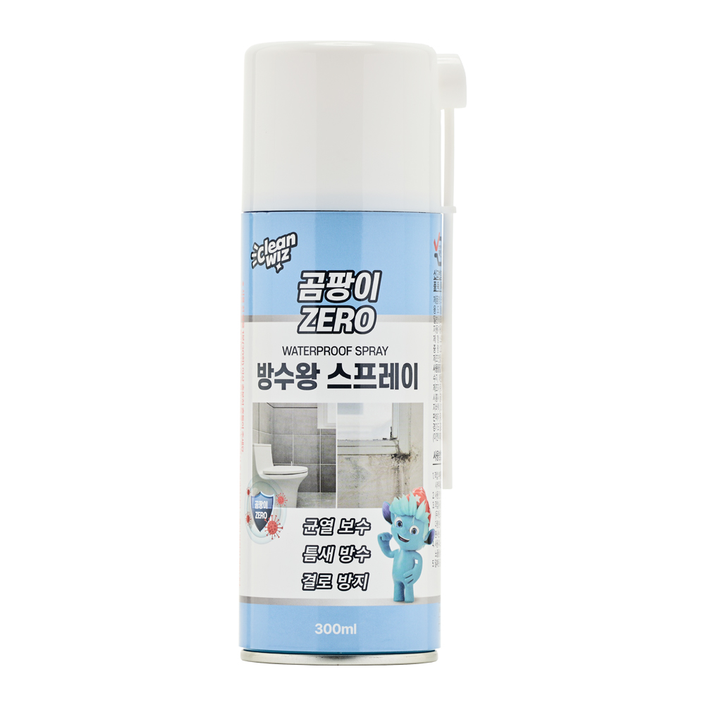 크린위즈 방수왕 곰팡이제로 방수스프레이 누수방지 방수코팅제 화장실 곰팡이 투명, 300ml, 1개 - 상세 이미지 2