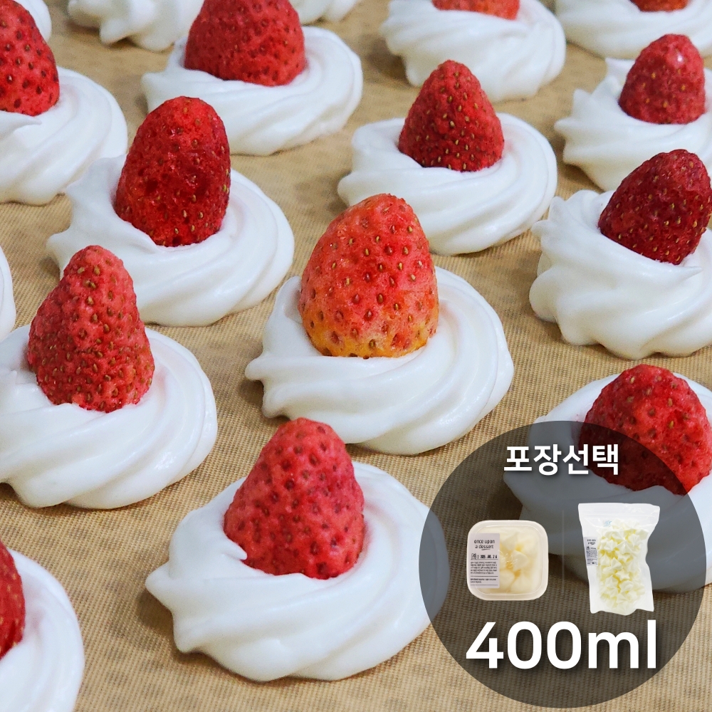 수제 머랭쿠키 딸기, 14g, 1개 - 상품 이미지