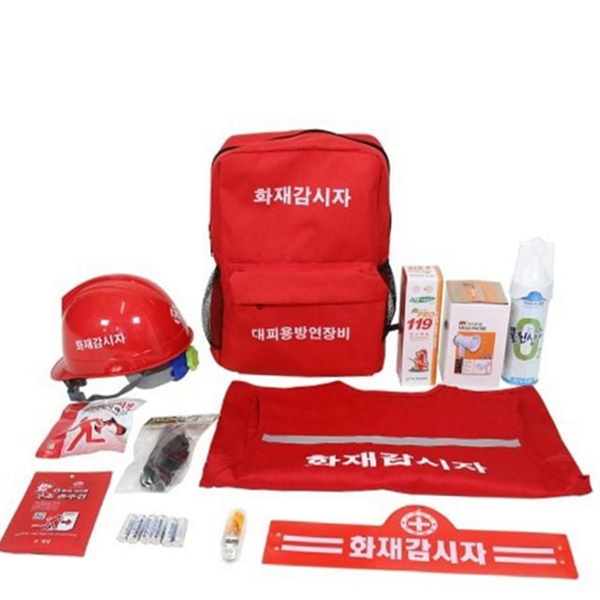 안전 화재 감시자 보호구 소방 화재 감시자 장비 용품 - 상품 이미지