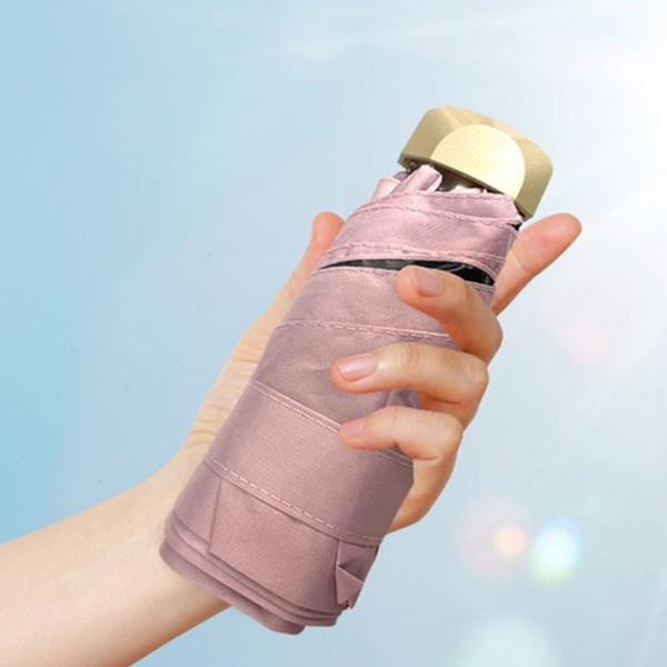 휴대용 초경량 양산 여성 양산 암막 접이식 자외선 차단 3단 - 상품 이미지