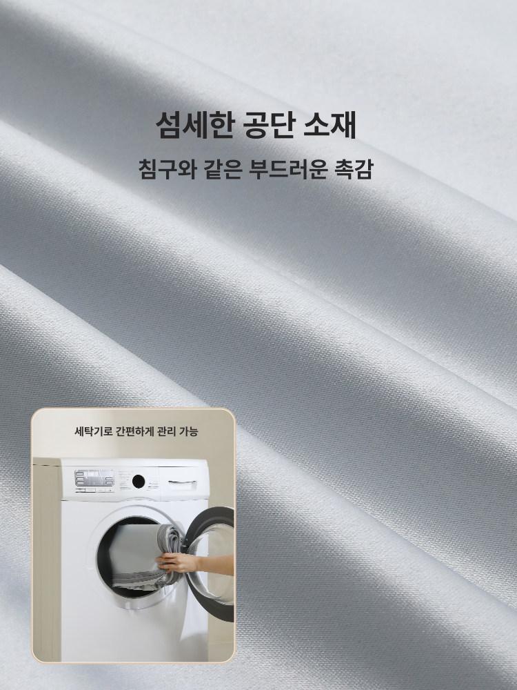 이불 압축파우치 대용량 패딩 정리백 짐싸기 더스티로즈핑크 중형 단품 35x26x10cm - 상세 이미지 5