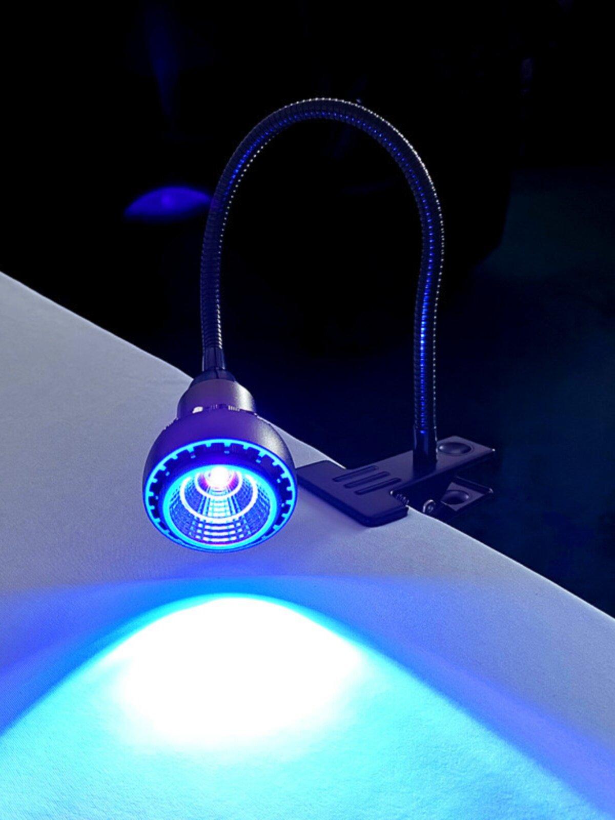 클립형 UV 램프 미니 조사기 산업용 조명 네일아트 10W 클램프 395nm 6-10W - 상세 이미지 3