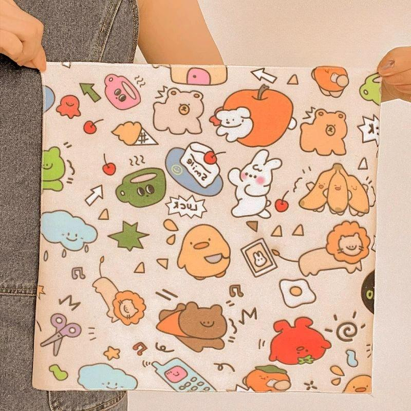 고양이 보자기 특대형 미용 그루밍 손톱관리 랩 그래피티 그래피티 25x25cm [아주작음권장하지않음] - 상품 이미지