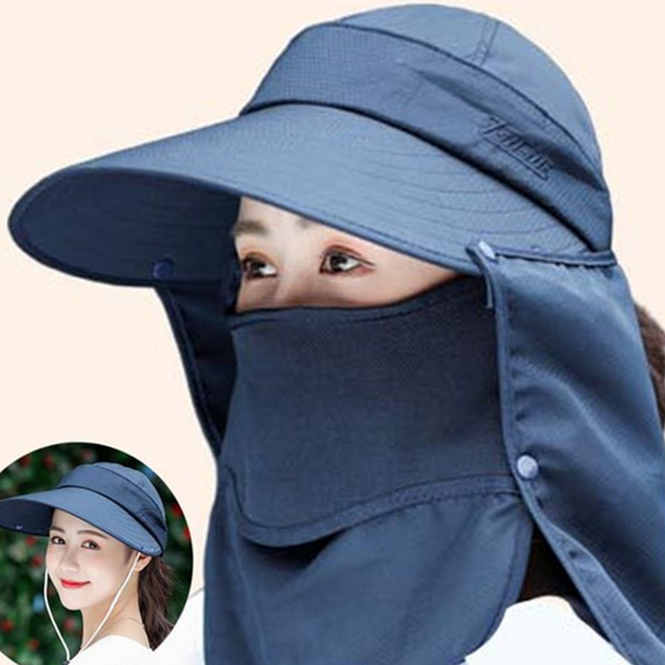 가림막 얼굴 가리개 모자 활동용 햇빛 차단 모자 정원 작업 - 상품 이미지