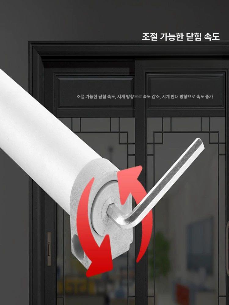 자동 문닫힘 댐퍼 유압 슬라이딩 도어 클로저 완충 스프링 개폐기 충격방지 - 상세 이미지 2