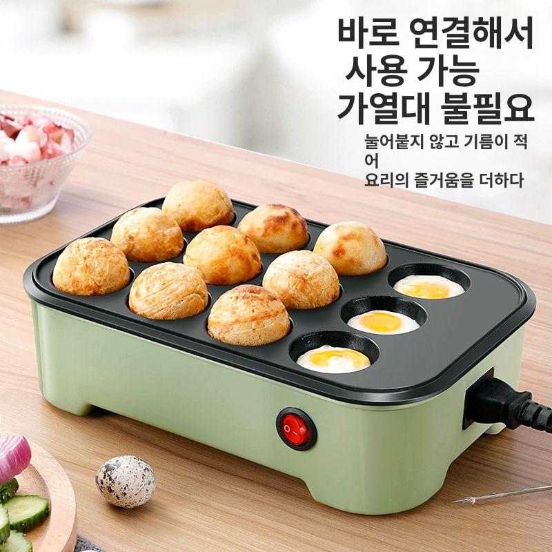 일본 오사카 타코야끼 타코야키 다코야끼 문어빵 전기 기계 그릴 만들기 메이커 - 상세 이미지 2