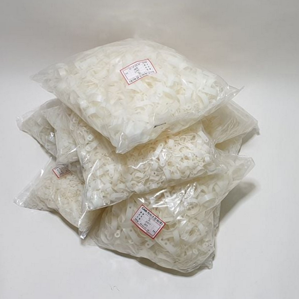고정용 pvc 케이블 클램프 배선용 pvc 전선 클램프 와이어 새들 - 상품 이미지