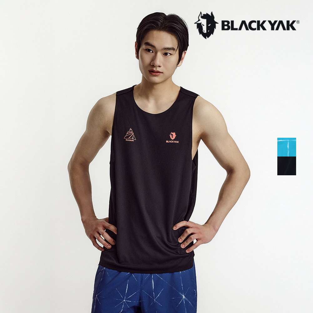 블랙야크 러닝싱글렛 남성 민소매 러닝복 나시 - 상품 이미지