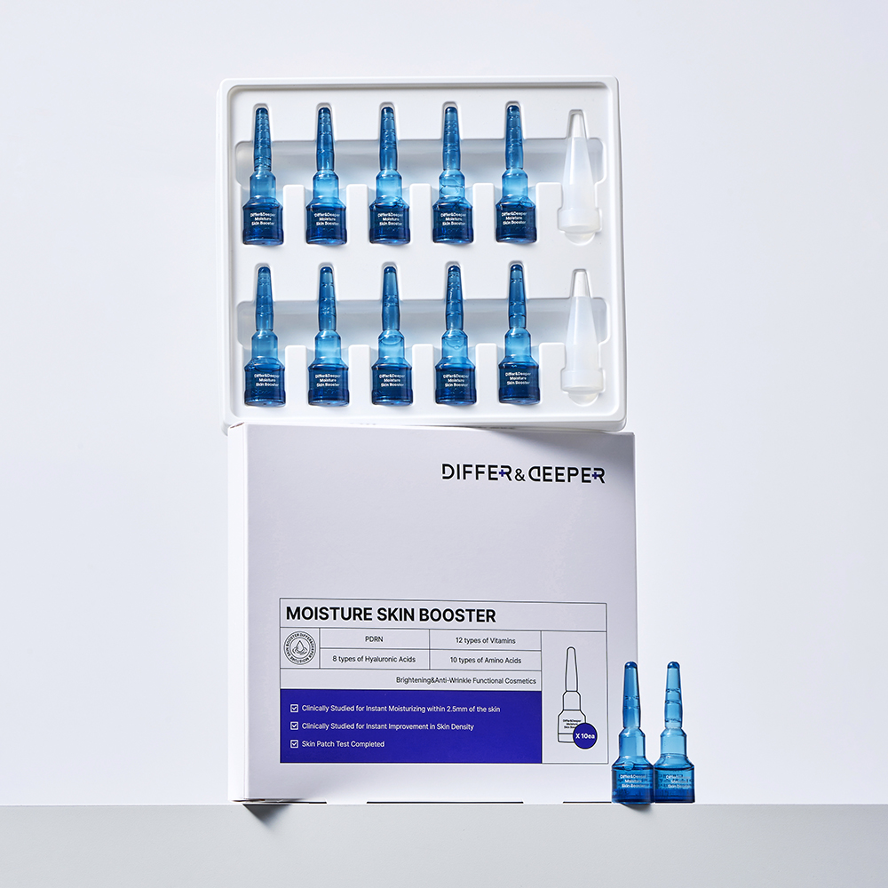 디퍼앤디퍼 모이스처 스킨 부스터 수분 진정 보습 PDRN 20ml, 3개 - 상세 이미지 2