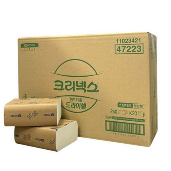 일회용 접이식 핸드타올 리필용 화장실 핸드타올 사무실 업소용 - 상품 이미지