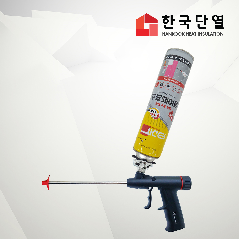 우레탄뿜칠 타이거스프레이폼 + 전용폼건 세트 우레탄폼 폼총 - 상세 이미지 2