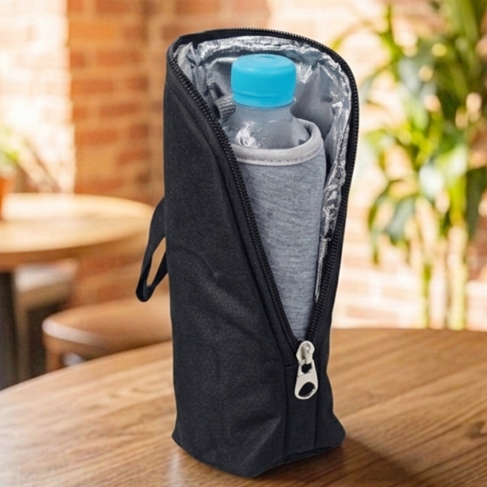 물병 보냉백 생수 보냉파우치 미니 500ml 생수병 등산 물통 가방 주머니 방수 보온 커버 - 상세 이미지 2