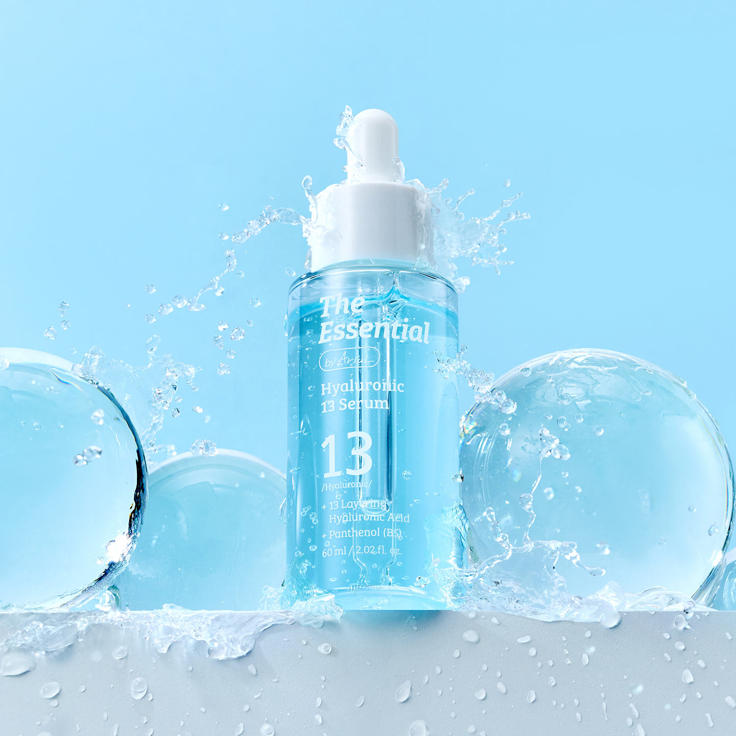 아리얼 더 에센셜 바이 아리얼 히알루로닉 13 세럼 60ml - 상품 이미지