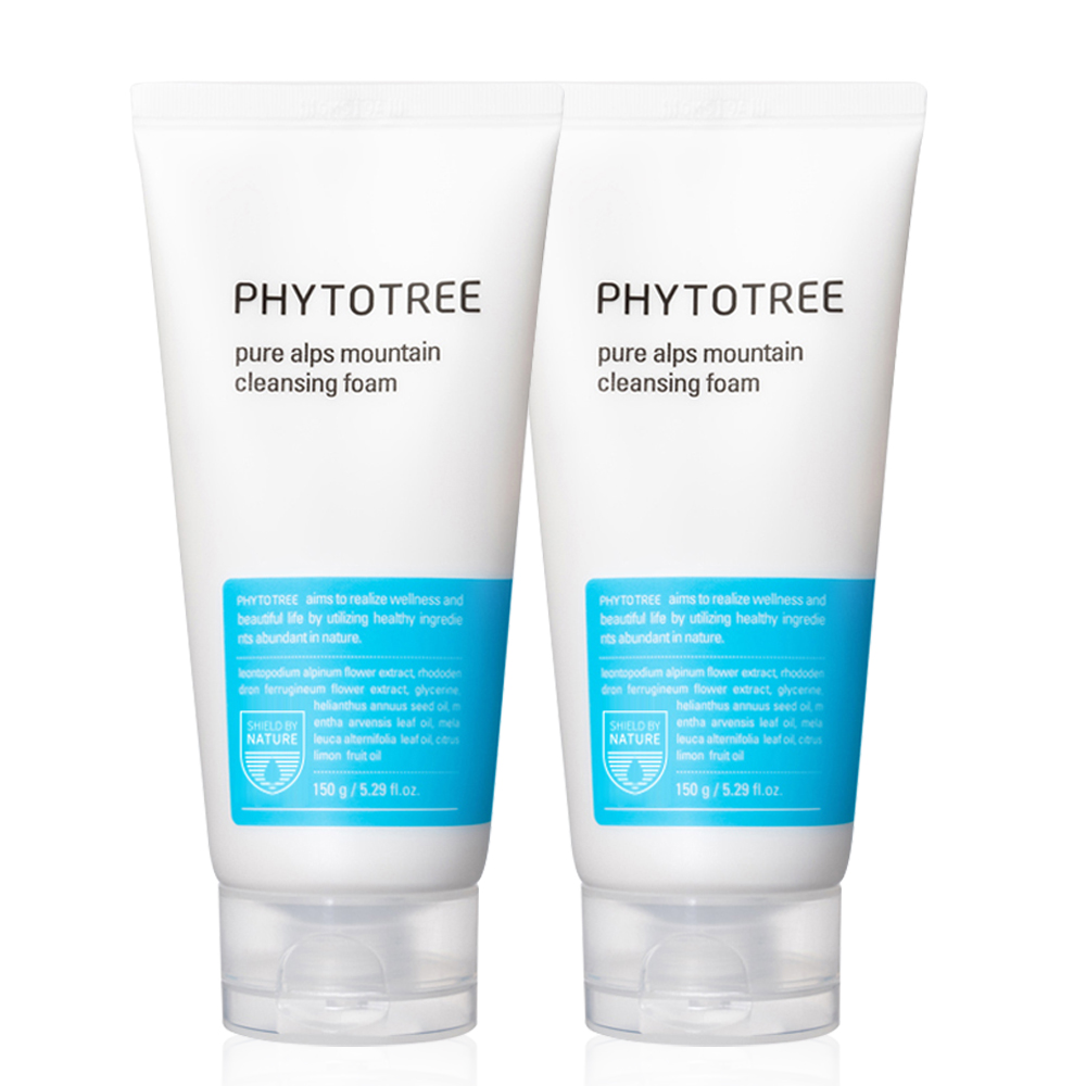 1+1 / 2+2 피토트리 퓨어 알프스 딥 폼 클렌징 150ml 세안제 저자극 딥클렌저 제품 이미지