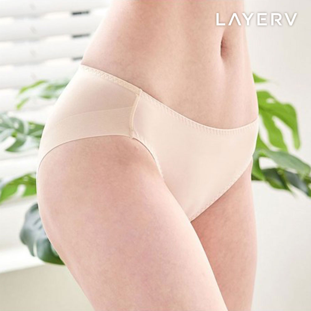 레이어브 여성 햄팬티 5종세트 무봉제 노라인 실크터치 속옷세트 - 상세 이미지 4