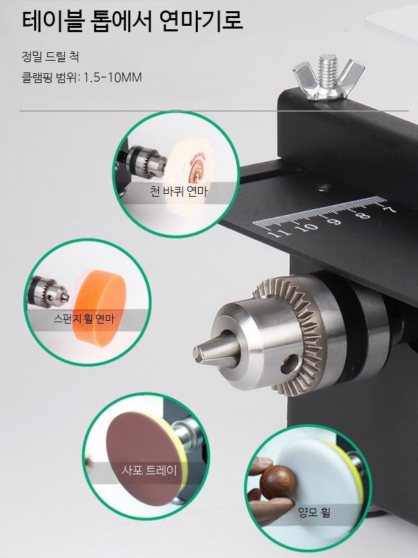 미니 전기톱 가정용 목공용 소형 절단기 다기능 테이블톱 휴대용 DIY 나무 절단 정밀 작업용 - 상세 이미지 5