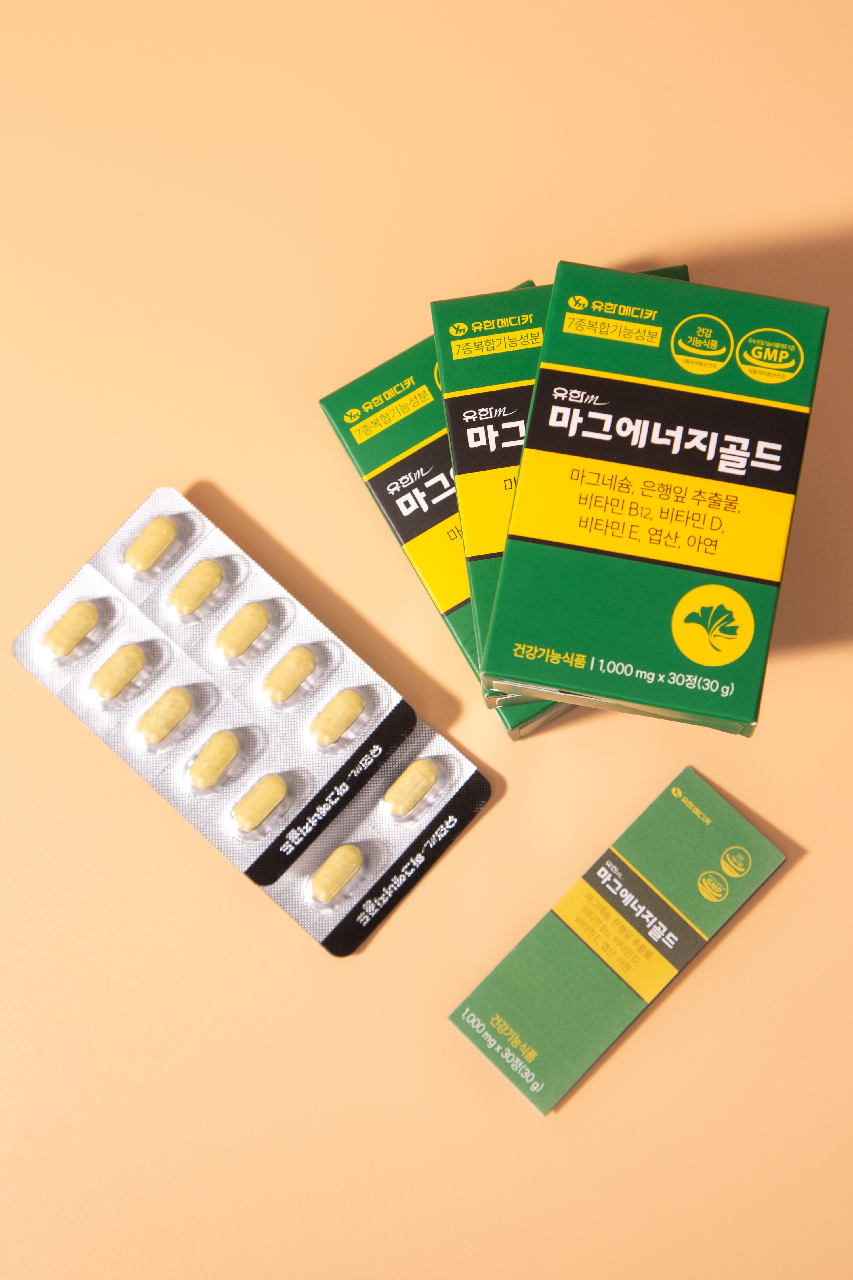 마그에너지 골드 1000mg 고용량 고함량 마그네슘 영양제 효능 30정, 3개 - 상세 이미지 2