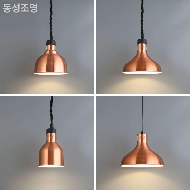 온열램프 천장 히팅 워머 뷔페 푸드 가열램프 업소용 조명 보온기 전구 할로겐 케이 - 상세 이미지 2