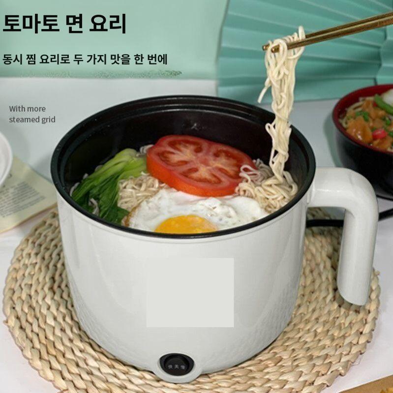 포트 재료 1인 논스틱 가정 용량 밥솥 다기능 2인 내셔널 트렌드 그린 1.50L 내솥 스틸 - 상세 이미지 5