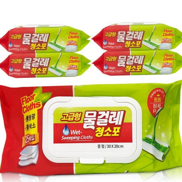 다목적 물걸레 청소포 바닥 일회용 물걸레 가정용 생활용 - 상품 이미지