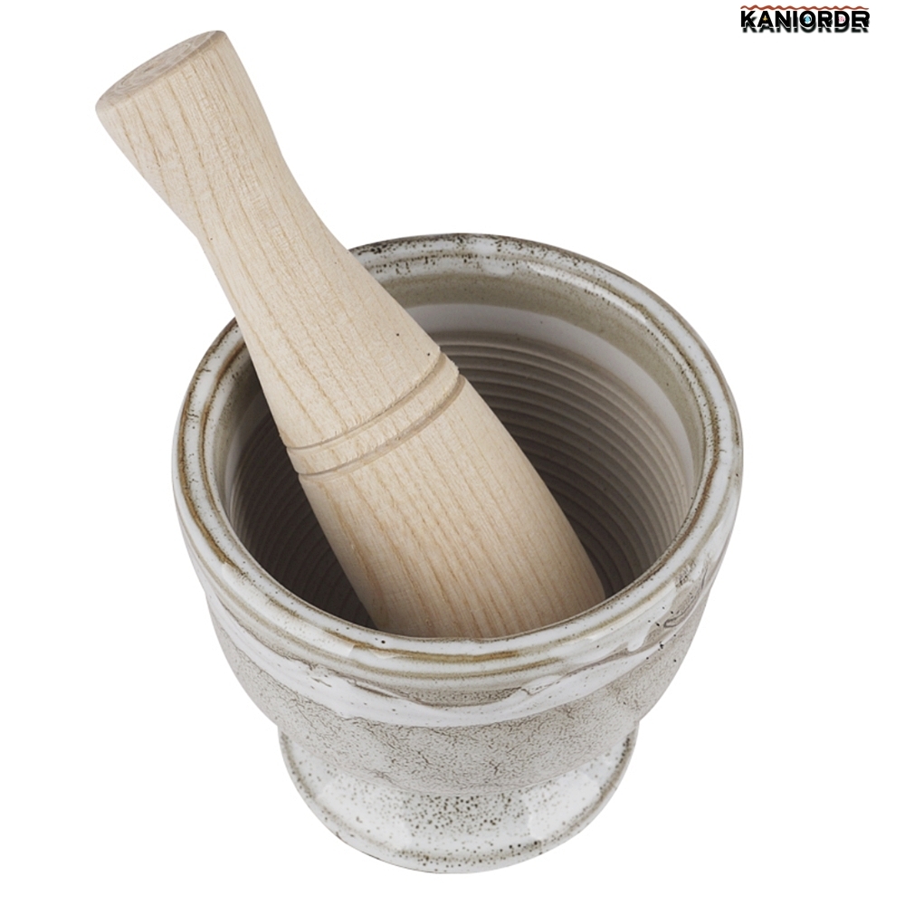 이유식 절구 깨 빻기 재료 다지기 방망이 멧돌 국산 주방 용품 - 상품 이미지