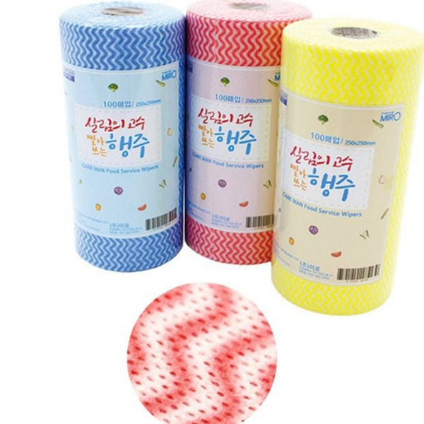 일회용 롤 행주 간편한 뜯어 쓰는 행주 주방용 - 상품 이미지