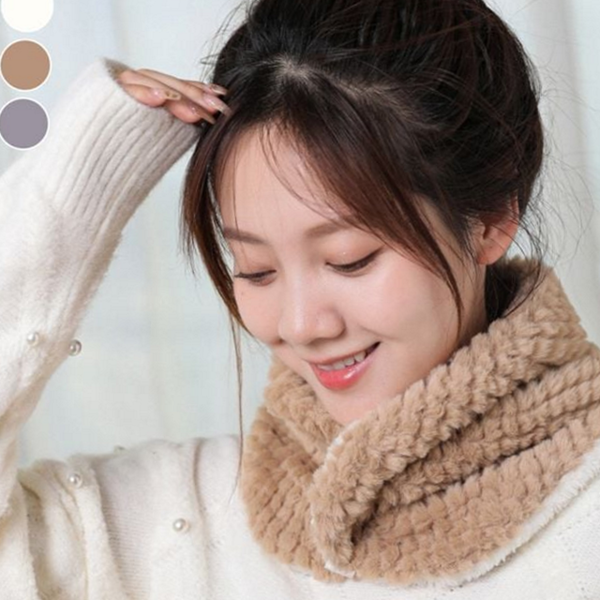 따뜻한 겨울 넥 워머 방한 폴리에스터 넥 워머 여성 용품 - 상품 이미지