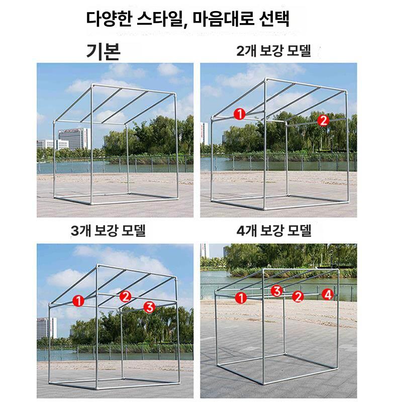 지지대 넝쿨 a형 파이프 하우스대 나무 비닐하우스 식물 뼈대 프레임 포도나무 철제 정원 - 상세 이미지 4