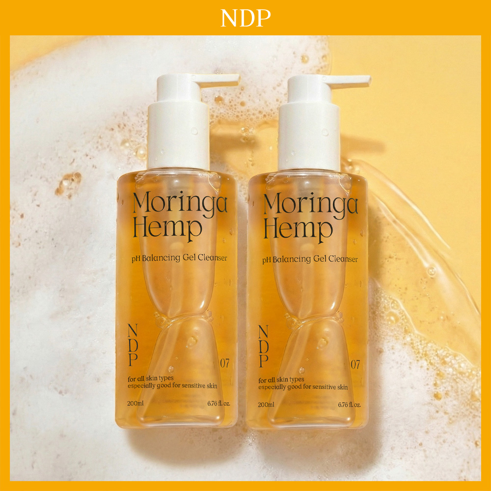 엔디피 NDP 모링가 햄프 약산성 저자극 젤 클렌저 200ml 2개 세트 - 상품 이미지