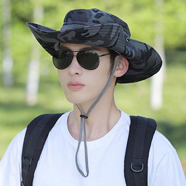 접이식 사파리 모자 휴대용 여성 모자 벙거지 여름 여행 - 상품 이미지