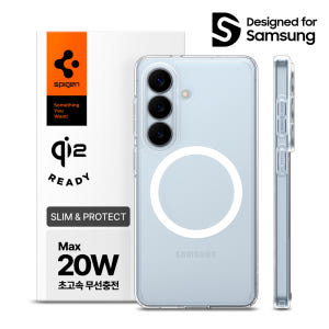 Qi2 20W 인증 슈피겐 갤럭시 맥세이프 케이스 에어스킨하이브리드맥핏 ... 개봉기 | 실사용 후기 - 상품 이미지 1