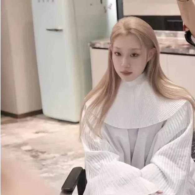 고급 미용실 커트보 이발사 헤어샵 헤어커트 플리츠스타일 화이트 주름 소매 커버 - 상세 이미지 4