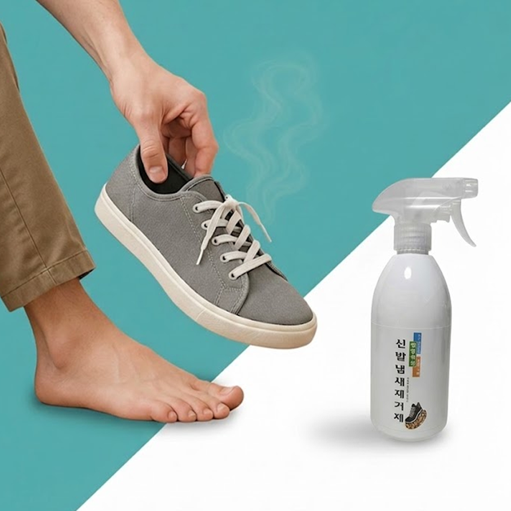 청정세상 신발 탈취제 운동화 안전화 군화 발냄새 제거제 스프레이 500ml, 1개 이미지 6