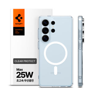 슈피겐 25W 맥세이프 케이스 울트라하이브리드맥핏 클리어화이트 좁은 공간 진동 걱정 없이 사용 가능한 이유는
