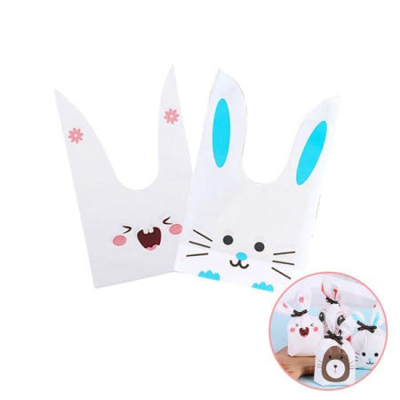 다데 보자기포장 토끼 선물포장 보자기 포장지 9.5x18cm 50P DD-10721