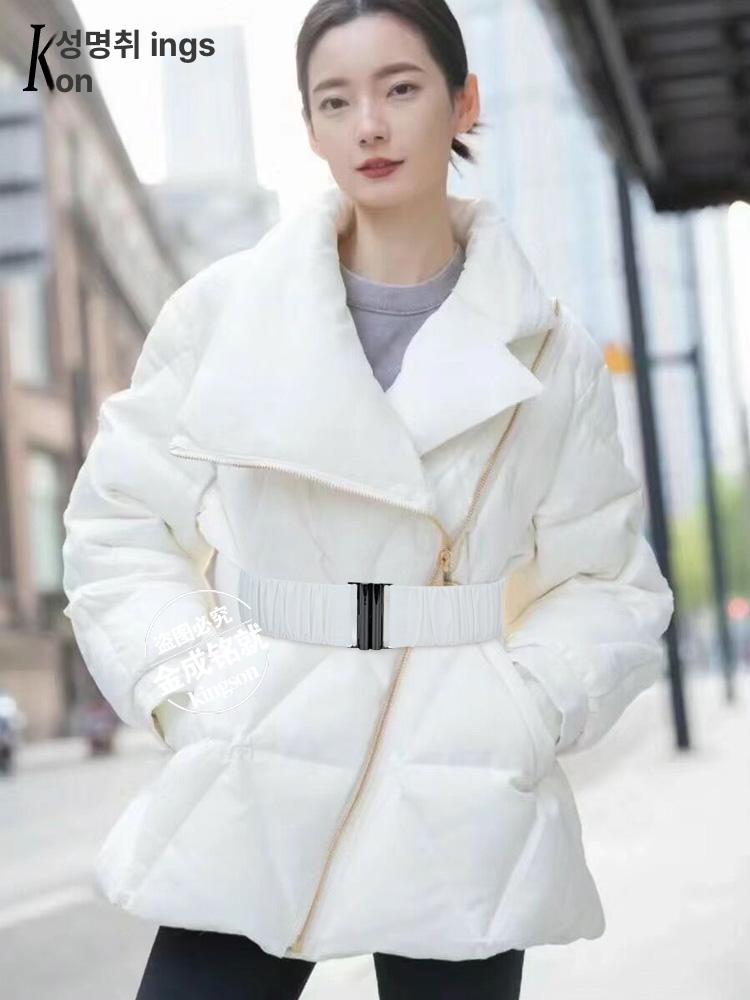 패딩주름벨트 여성스판벨트 와이드벨트 패딩 컬러  - 상세 이미지 4