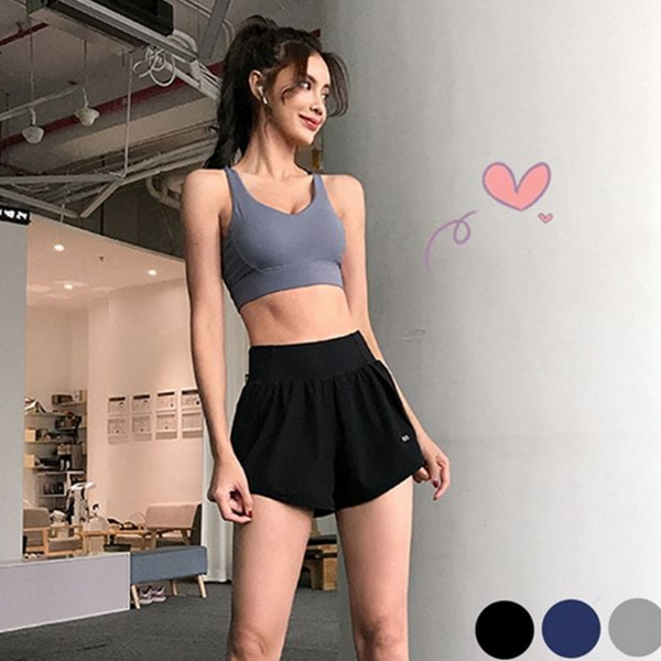 기능성 운동복 반바지 피트니스 여성 트레이닝 쇼츠 헬스 조깅 - 상품 이미지